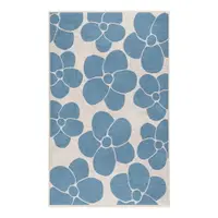 Covor albastru lavabil 60x100 cm Blue Meadow – Mila Home
