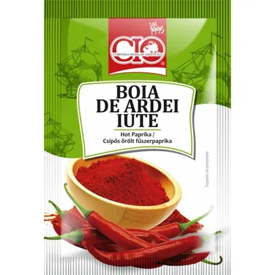 Boia de ardei iute CIO, 15g – condiment picant pentru gătit Engros