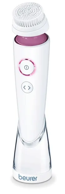 Aparat de curățat facial Beurer - FC 95, 3 viteze, alb/mov