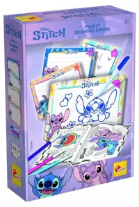 Set creativ Lisciani - Stitch, cu cartonașe ștergătoare