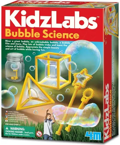 Set de știință 4M Kidz Labs - Baloane de săpun uriașe