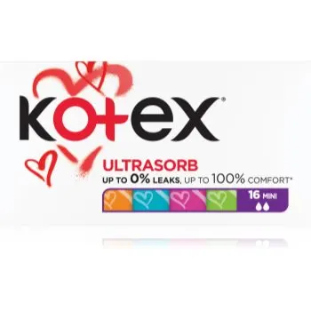 Kotex Ultra Sorb Mini tampoane
