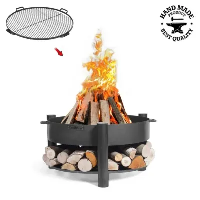 Pachet Vatra MONTANA 60 cm cu grilaj otel