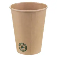 Pahare din Carton, 360 ml, Biodegradabile, Kraft, 80 Bucati
