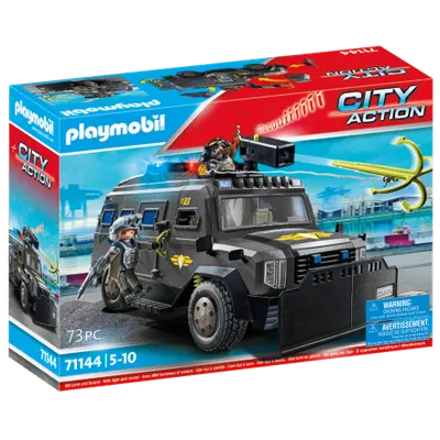 Playmobil - Vehiculul de Teren al Echipei Swat