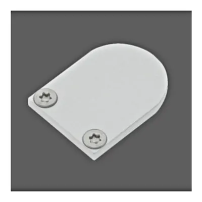 Profil end cap LBL round closed incl. Screws
