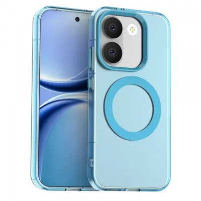 Husa MagSafe pentru Xiaomi Poco X8 Pro, Techsuit, CandyCase, Albastra