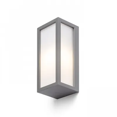 DURANT Corp de iluminat aplica gri argintiu 230V E27 18W IP54
