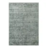 Covor albastru deschis țesut manual din viscoză 160x230 cm Noemi – Vikosa