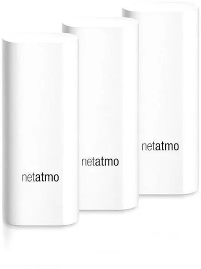 Senzori inteligenți pentru uși și ferestre Netatmo, albe