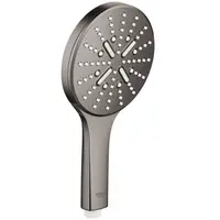 Para de dus Grohe Rainshower SmartActive 130 26574A00, 1/2 inch, universala, 3 pulverizari, anti-calcar, Hard graphite