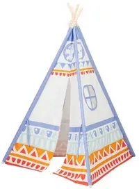 Cort indian pentru copii Classic World - Tipi, albastru