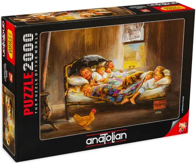 Puzzle Anatolian din 2000 de piese - Fericirea familiei, Diane Dengel