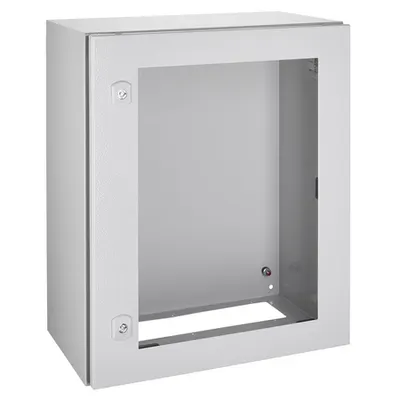 Cofret metal cu o usa de sticla IP65 600x500x300 mm