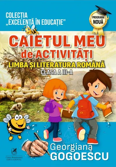 Caietul meu de activităţi. Limba şi literatura română cl. a III-a