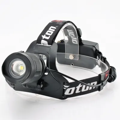 Lanterna frontala reincarcabila Foton HL-2157 LED 10W, cu focus