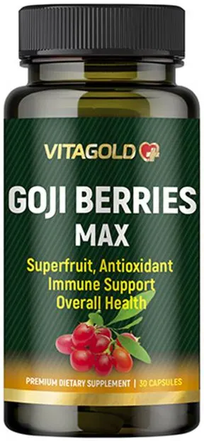 Goji Berries Max, 30 capsule, Vitagold