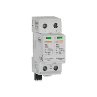 Descarcator tip 2 cu cartus, RATED DISCHARGE CURRENT IN (8/20MS) 20KA PER POLE, 2P. Cu contact comanda de la distanta