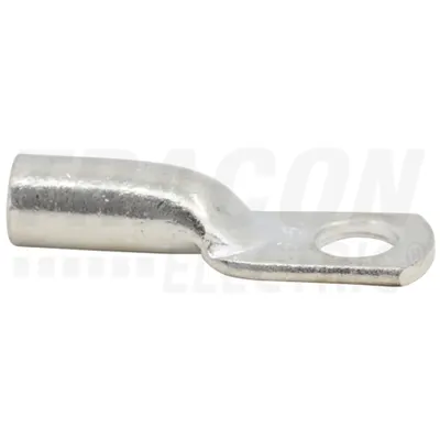 Papuc inelar neizolat din teava de Cu electrolitic, stanat CLH16-6 16mm2, M6, (d1=6.8mm, d2=6.4mm)