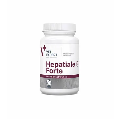 Supliment pentru caini de talie mare cu afectiuni hepatice Vet Expert Hepatiale Forte Large Breed, 40 tablete