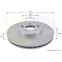 Disc frana COMLINE ADC01109V