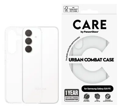 Husa CARE - Urban Combat, Galaxy S25 FE, transparent