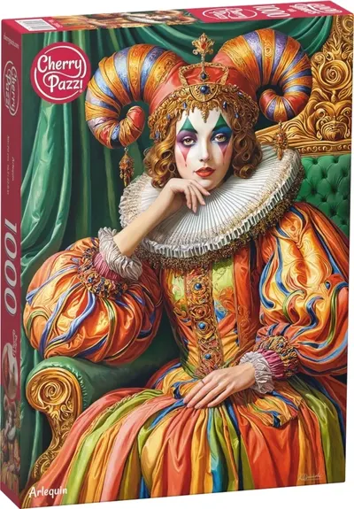 Puzzle Cherry Pazzi din 1000 piese - Arlechin