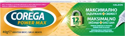 Corega Cremă Max pentru fixarea protezelor Hold & Fresh, 40 g