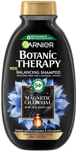 Garnier Botanic Therapy Șampon pentru rădăcini grase și vârfuri uscate, 250 ml