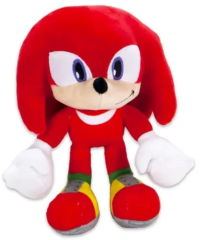 Figurină de pluș SEGA Games: Sonic the Hedgehog - Knuckles, 30 cm