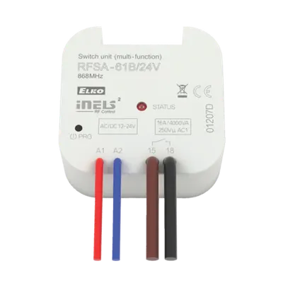 Actuator, 1-canal-multifunctie 12–24 V AC/DC