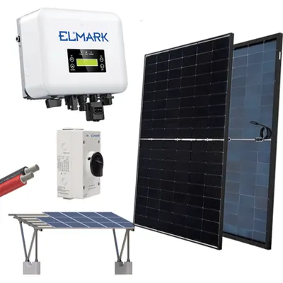 On Grid Solar System Set 1p/8kw+carport Structure
