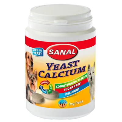 Sanal Dog Yeast Calcium - 75-g