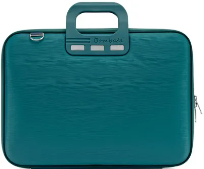 Geantă Bombata - Wave, 14'', Teal Blue