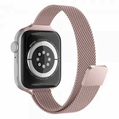 Curea Techsuit W034 pentru Apple Watch 49mm / 46mm / 45mm / 44mm / 42mm Series, Roz