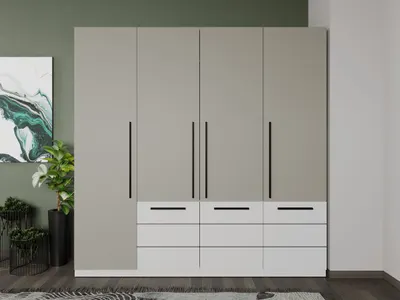Dulap Casmir / Alb 2m Soares