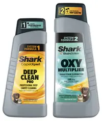 Set de produse de curățare Shark - StainStriker, pentru covoare și tapițerie, 946 ml + 473 ml