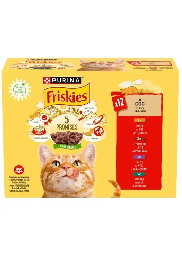 Friskies Cat Plic Adult Vita 12 X 85 g