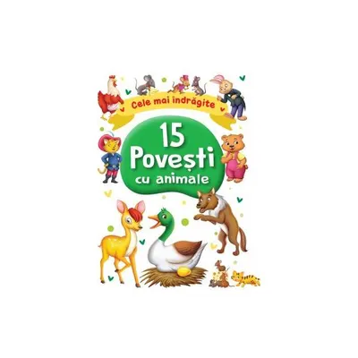 15 povești cu animale - Hardcover - ***