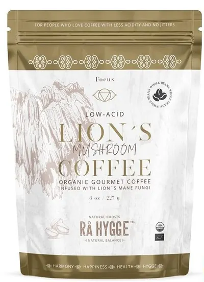 Cafea gourmet Arabica cu coamă de leu, boabe, 227 g, Ra Hygge