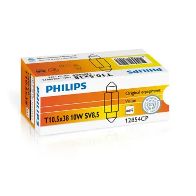 Bec auto halogen Philips Vision C10W-Festoon 10W 12V 12854CP