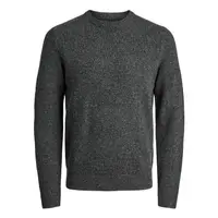 Pulover Jack & Jones Lambs negru răsucit