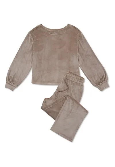 Costum de dama Jazzy Bej - Bej