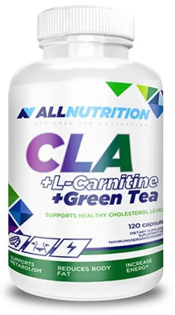 CLA + L-Carnitine + Green Tea, 120 capsule, AllNutrition