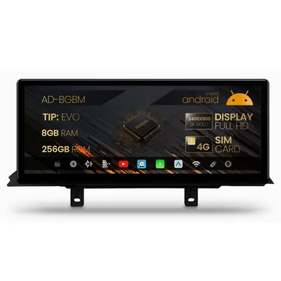 Navigatie BMW Seria 4 F32 F33 F36 (2018+), Varianta EVO, Android 13, BM-Octacore 8GB RAM + 256GB ROM, 12.3 Inch - AD-BGBM12008EV+AD-BGRKITBM013