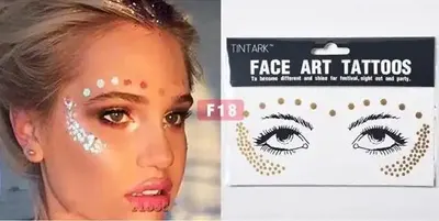 Set sticker pentru fata si corp 09