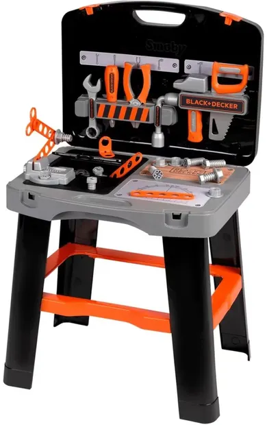 Set de joacă Smoby Black & Decker - Trusă de scule, 25 piese