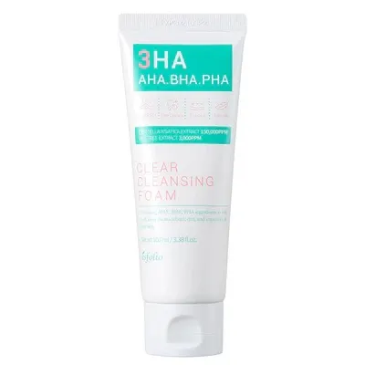 Spuma de curatare transparenta 3HA, 100ml, Esfolio