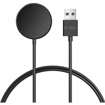 Incarcator Wireless Tech-Protect MC03 Ultraboost pentru Samsung Galaxy Watch Series, USB-A, Negru