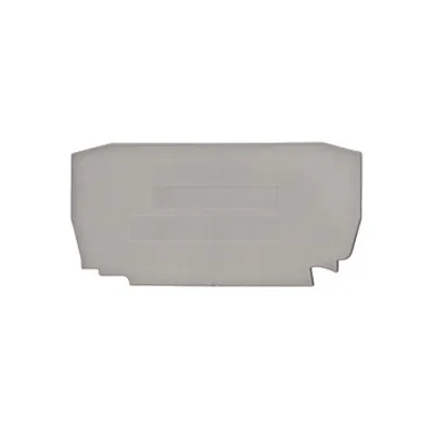 Element terminal pentru cleme tip YBK 2,5, gri